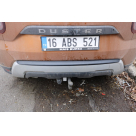 Накладка на задний бампер Renault Duster