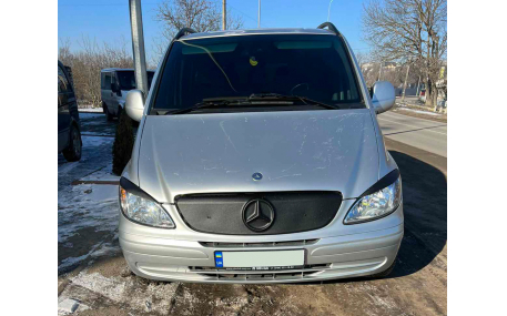 Зимняя накладка на решетку Mercedes Vito W639
