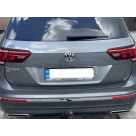 Накладка на задний бампер Volkswagen Tiguan