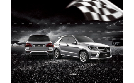 Комплект обвеса Mercedes ML-class W166