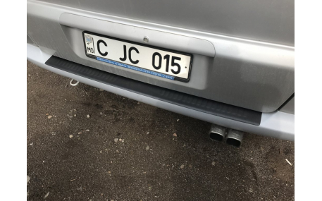 Накладка на задний бампер Mercedes Vito W638
