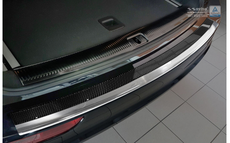Накладка на задний бампер Audi Q5