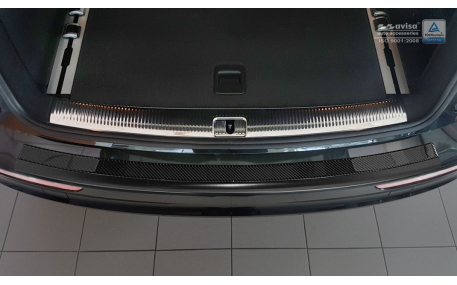 Накладка на задний бампер Audi Q5