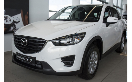 Накладка на задний бампер Mazda CX-5