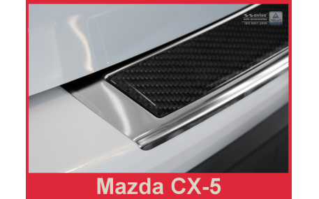 Накладка на задний бампер Mazda CX-5
