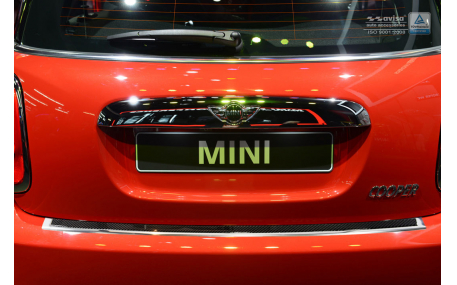 Накладка на задний бампер Mini Cooper