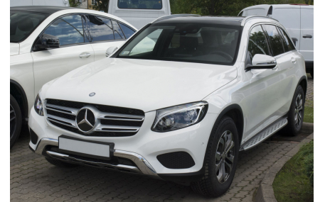 Накладка на задний бампер Mercedes GLC-Class X253