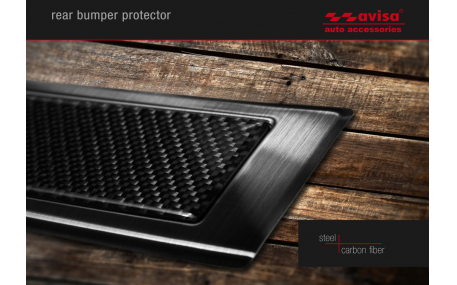 Накладка на задний бампер Mercedes GLC-Class X253