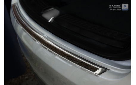 Накладка на задний бампер Mercedes GLE-Class Coupe