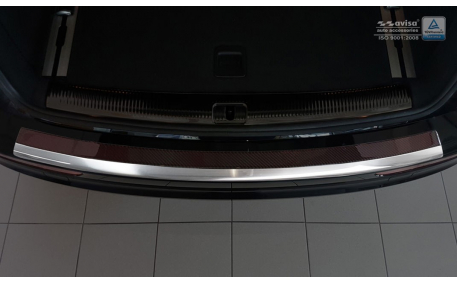 Накладка на задний бампер Audi Q5