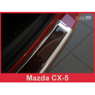 Накладка на задний бампер Mazda CX-5