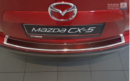 Накладка на задний бампер Mazda CX-5