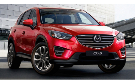 Накладка на задний бампер Mazda CX-5