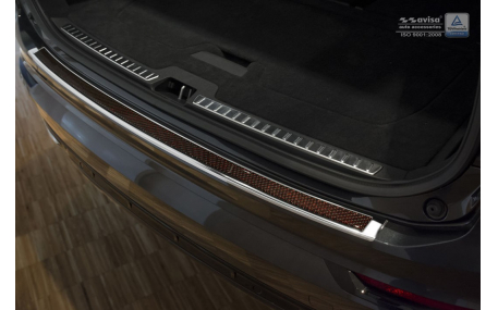 Накладка на задний бампер Volvo XC90