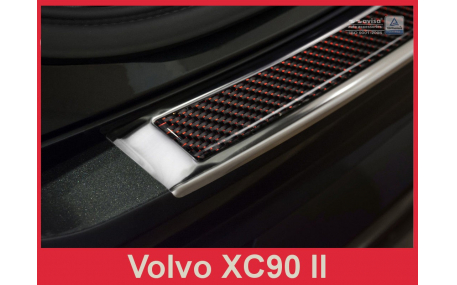 Накладка на задний бампер Volvo XC90