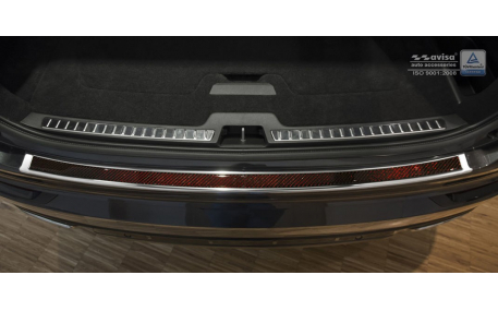 Накладка на задний бампер Volvo XC90