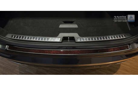 Накладка на задний бампер Volvo XC90