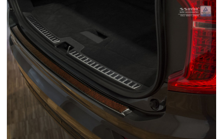 Накладка на задний бампер Volvo XC90