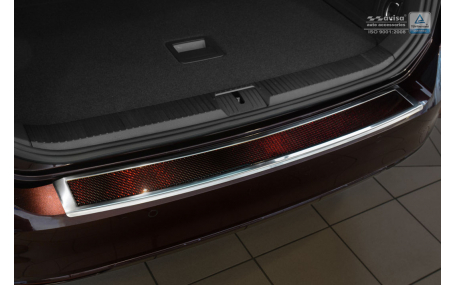 Накладка на задний бампер Volkswagen Passat B8