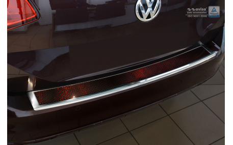 Накладка на задний бампер Volkswagen Passat B8