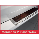 Накладка на задний бампер Mercedes V-class W447