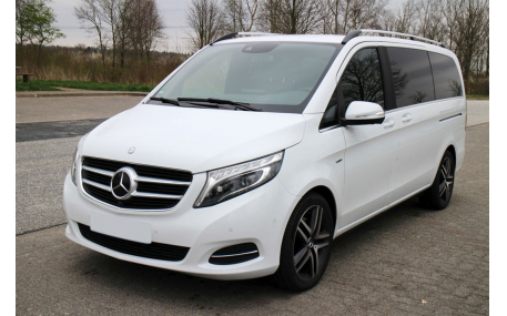 Накладка на задний бампер Mercedes V-class W447