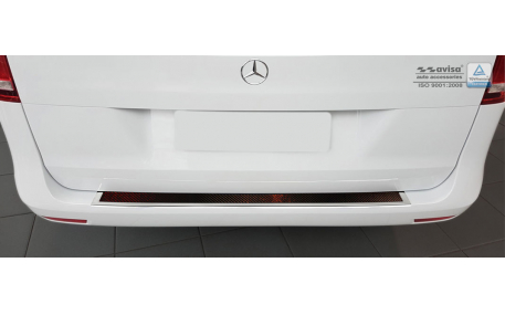 Накладка на задний бампер Mercedes V-class W447