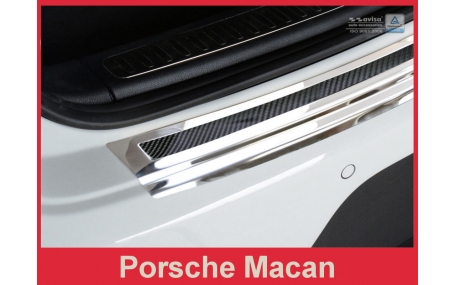 Накладка на задний бампер Porsche Macan