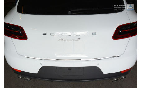 Накладка на задний бампер Porsche Macan