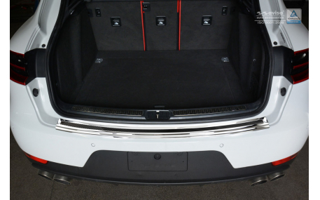 Накладка на задний бампер Porsche Macan