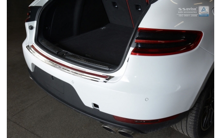 Накладка на задний бампер Porsche Macan