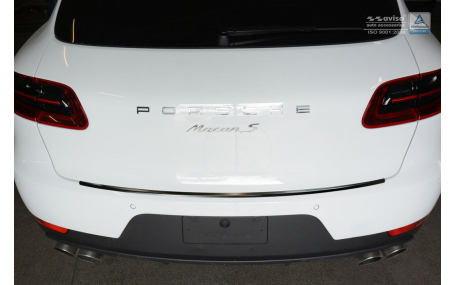 Накладка на задний бампер Porsche Macan