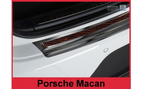 Накладка на задний бампер Porsche Macan