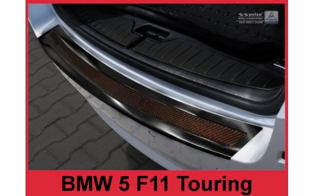 Накладка на задний бампер BMW 5 (F11)