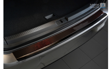 Накладка на задний бампер Volkswagen Golf 7