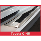 Накладка на задний бампер Toyota C-HR