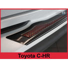 Накладка на задний бампер Toyota C-HR