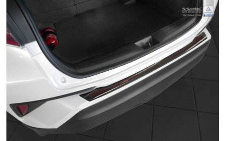 Накладка на задний бампер Toyota C-HR