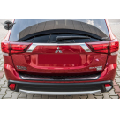 Накладка на задний бампер Mitsubishi Outlander