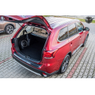 Накладка на задний бампер Mitsubishi Outlander
