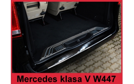 Накладка на задний бампер Mercedes V-class W447
