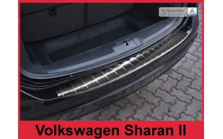 Накладка на задний бампер Volkswagen Sharan