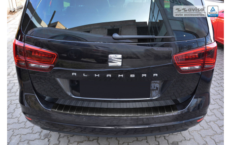 Накладка на задний бампер Volkswagen Sharan