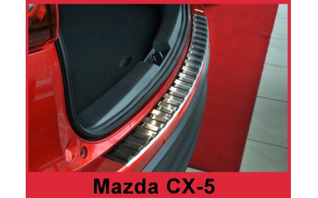 Накладка на задний бампер Mazda CX-5