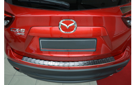 Накладка на задний бампер Mazda CX-5