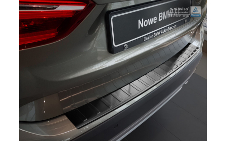 Накладка на задний бампер BMW X1 E84