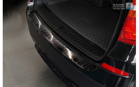 Накладка на задний бампер BMW X3 F25