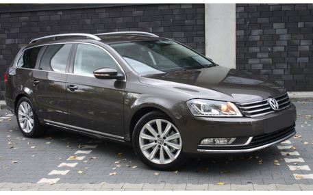 Накладка на задний бампер Volkswagen Passat B7