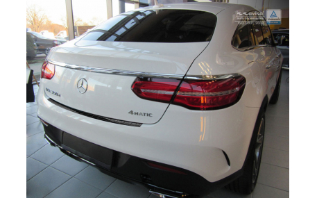 Накладка на задний бампер Mercedes GLE-Class Coupe