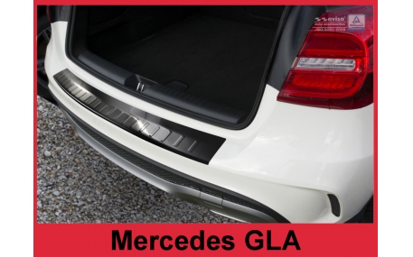 Накладка на задний бампер Mercedes GLA-class X156